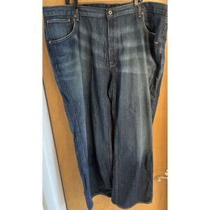 RL Ralph Lauren Ashmore Straight Leg Zip Fly Light Wash Original Fit Jeans 48x30